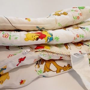 VTG DISNEY SEARS WINNIE THE POOH BABY NURSERY ZIP